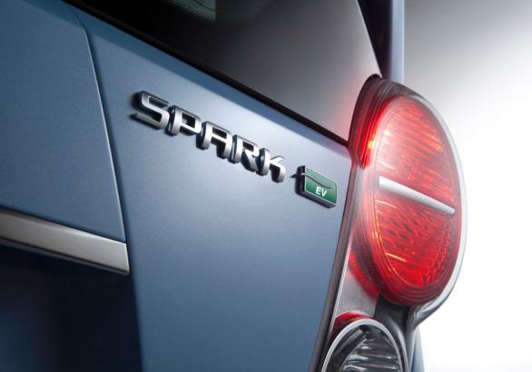 Chevrolet Spark EV dettaglio posteriore