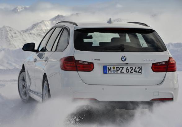 Nuova BMW Serie 3 xDrive Touring posteriore
