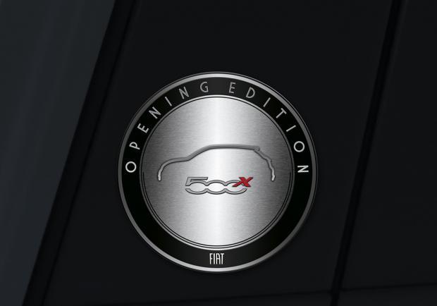 Badge Fiat 500X Opening Edition