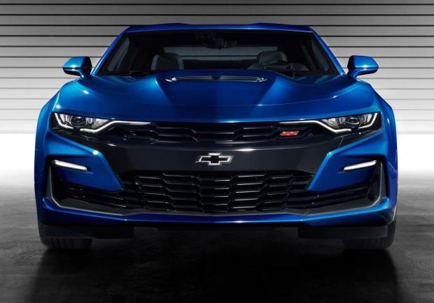 Chevrolet Camaro restyling frontale