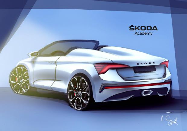 Skoda: la nuova concept car? Una Spider su base Scala 01