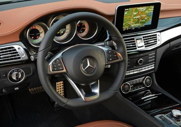 Mercedes CLS restyling 2014 interni
