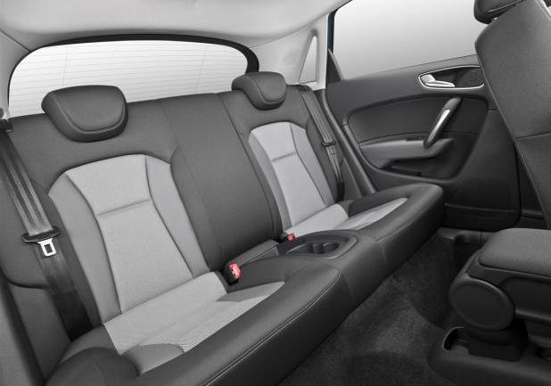 Nuova Audi A1 interni sedili posteriori