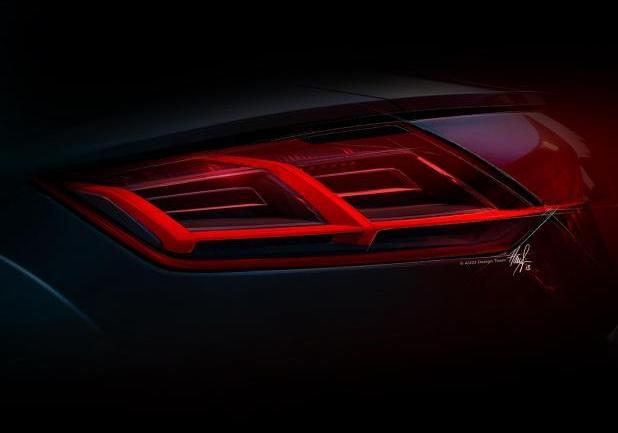 Nuova Audi TT dettaglio fanale posteriore