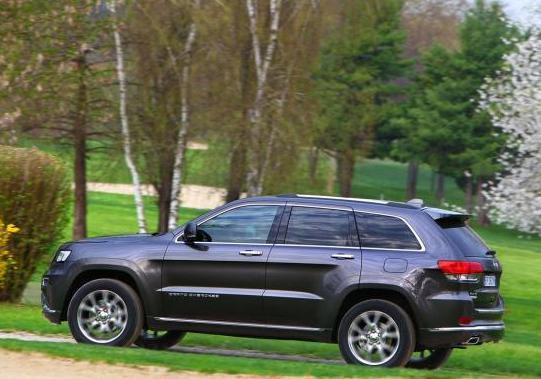 Nuova Jeep Grand Cherokee Summit profilo