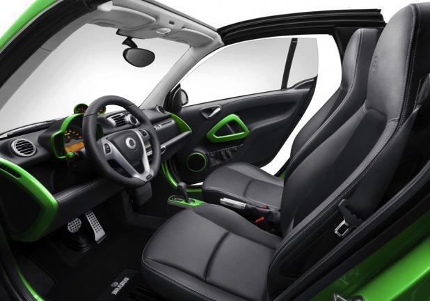 Smart Brabus Electric Drive interni