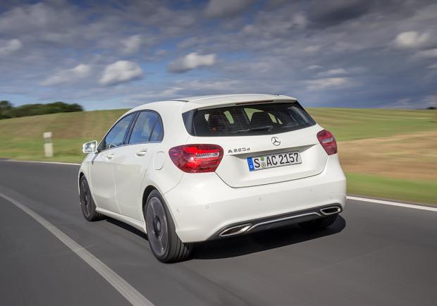 Mercedes Classe A restyling 2015 posteriore