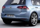 Nuova Volkswagen Golf 7 dettaglio sezione posteriore