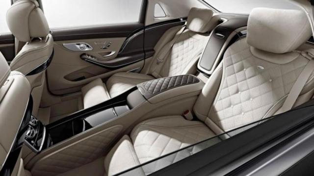Mercedes-Benz Classe-S Maybach sedili posteriori